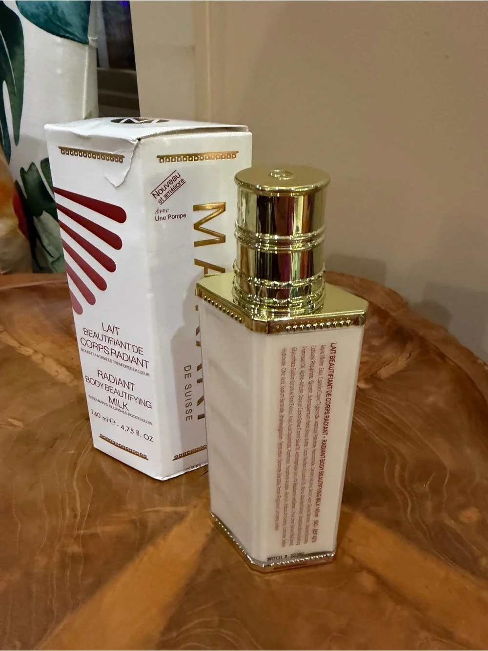 MAKARI DE SUISSE Radiant Body Brightening Beauty Milk Premium Plus Cream 4.75oz